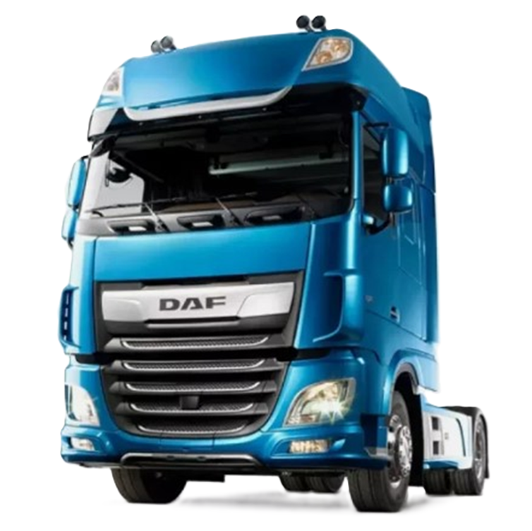 Shaped mattresses for DAF truck
