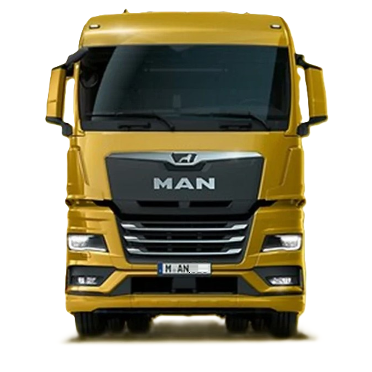 Shaped mattresses for MAN truck